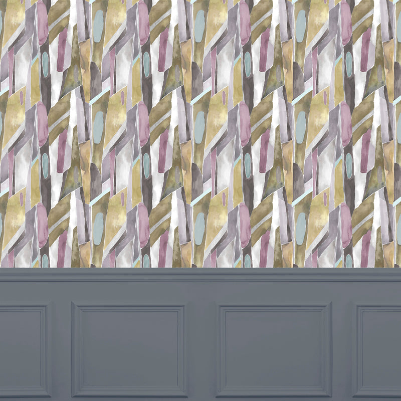 Voyage Maison Delaunay 1.4m Wide Width Wallpaper in Ironstone