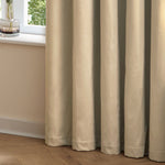  Curtains - The Ultimate Velvet Blackout Pencil Pleat Curtains Natural Furn