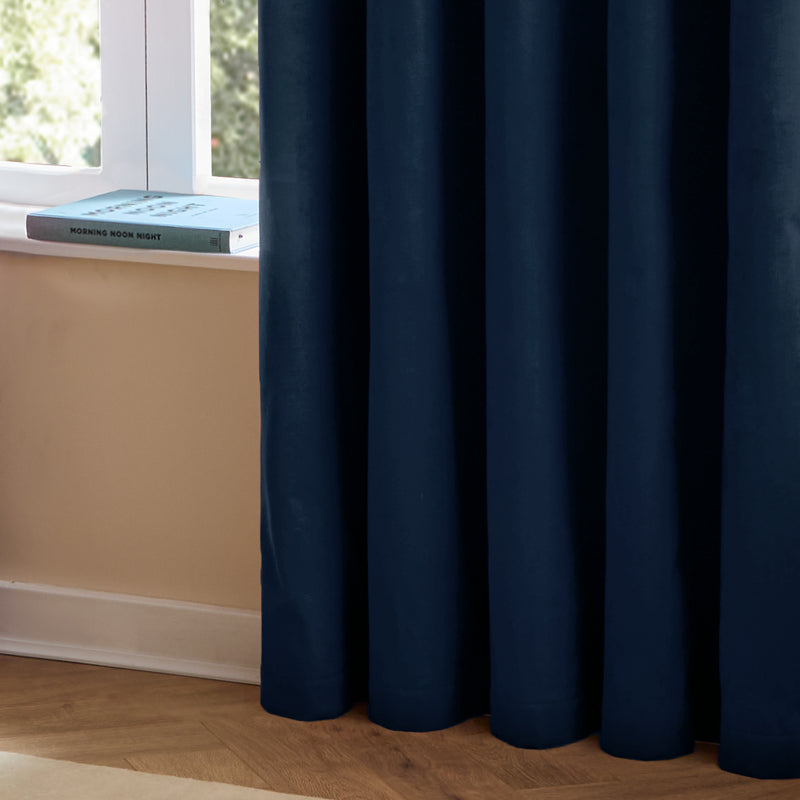  Curtains - The Ultimate Velvet Blackout Pencil Pleat Curtains Royal Furn