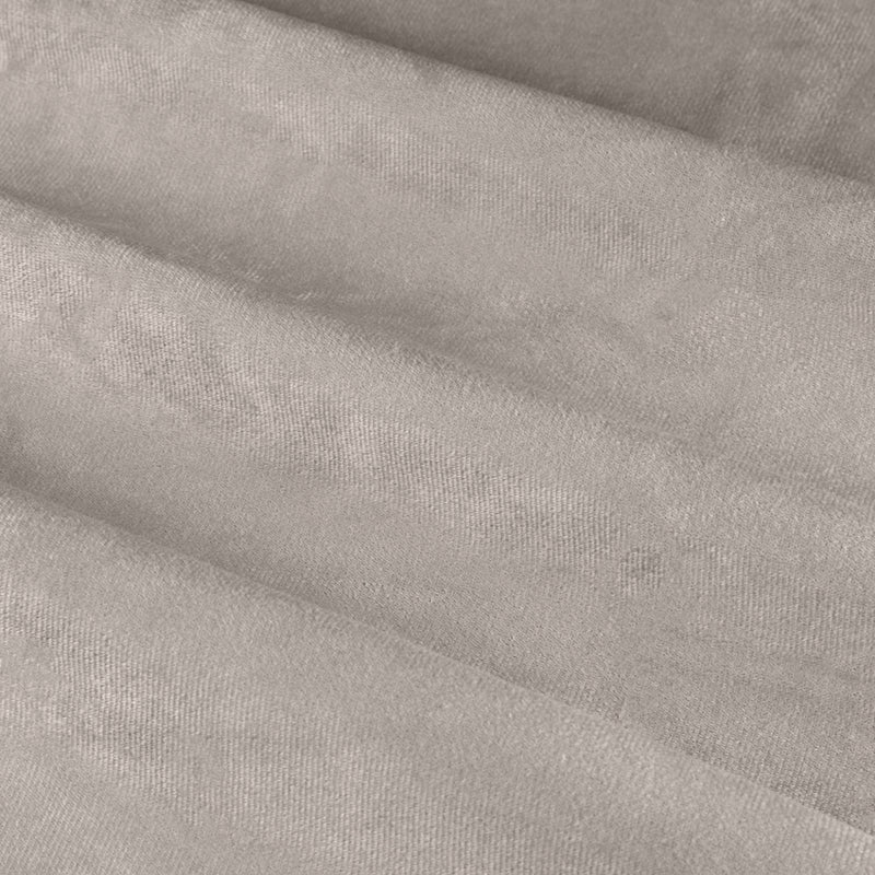 Plain Grey Curtains - The Ultimate Velvet Blackout Pencil Pleat Curtains Silver Furn