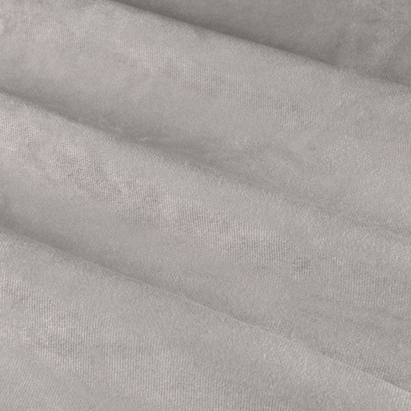 Plain Grey Curtains - The Ultimate Velvet Blackout Eyelet Curtains Silver Furn