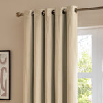  Curtains - The Ultimate Velvet  Eyelet Curtains Natural Furn