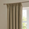  Curtains - The Ultimate Velvet  Pencil Pleat Curtains Mocha Furn