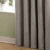 Plain Grey Curtains - The Ultimate Velvet Room Darkening Eyelet Curtains Silver Furn