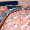 Demoiselle Botanical Duvet Cover Set Blush