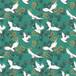 furn. Demoiselle Wallpaper Sample in Jade