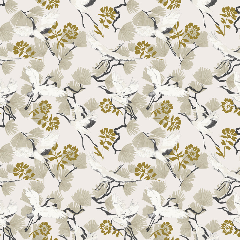 furn. Demoiselle Wallpaper in Natural