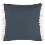 Striped Grey Cushions - Dhadit Stripe Feather Filled Cushion Grey/Natural Furn