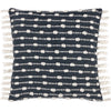 Striped Grey Cushions - Dhadit Stripe Feather Filled Cushion Grey/Natural Furn