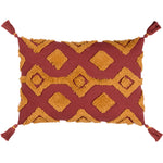 furn. Dharma Tufted Tasselled Cushion Cover in Sunset