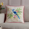 Floral Pink Cushions - Daisy Hill Bluebird Printed Cushion Cover Multi/Pink Evans Lichfield