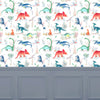 Voyage Maison Dinos 1.4m Wide Width Wallpaper in Primary