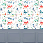 Voyage Maison Dinos 1.4m Wide Width Wallpaper in Primary