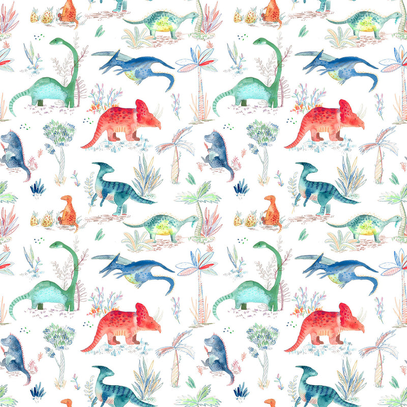 Voyage Maison Dinos 1.4m Wide Width Wallpaper in Primary