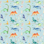 Voyage Maison Dinos 1.4m Wide Width Wallpaper in Sky