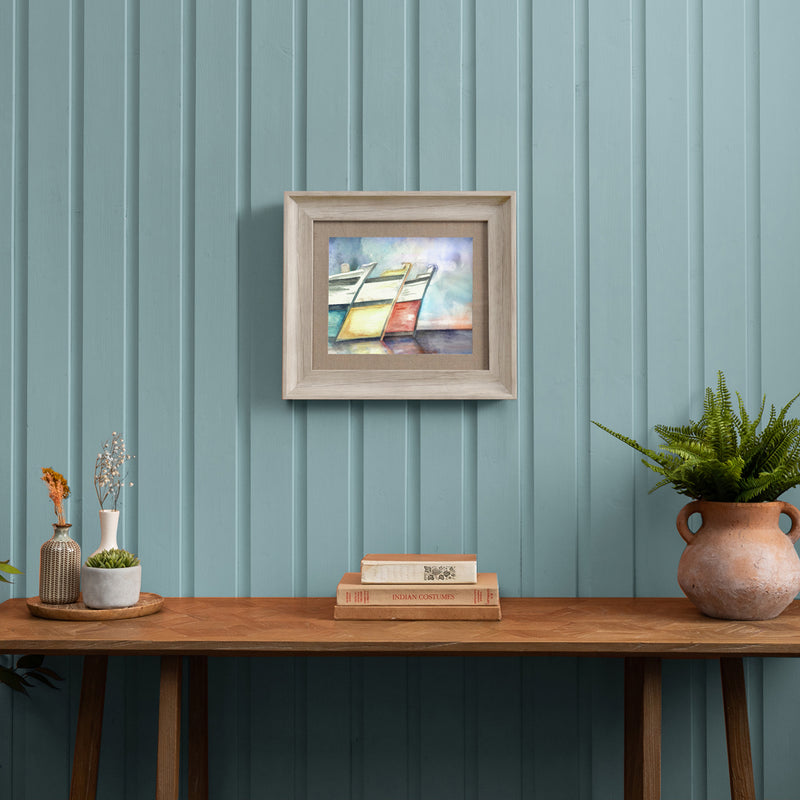 Voyage Maison Docked Framed Print in Birch