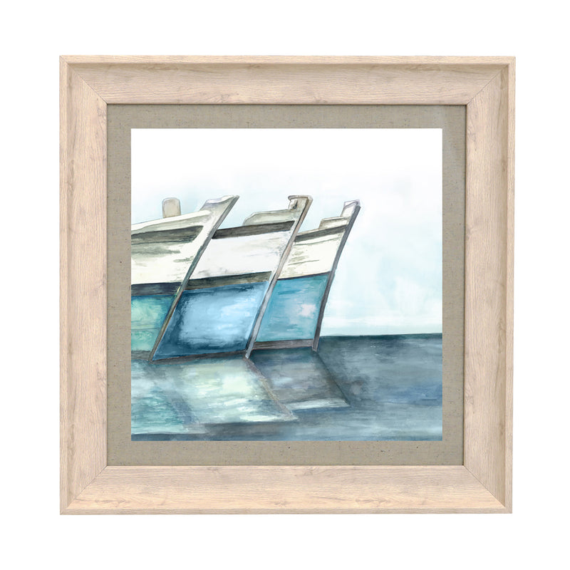 Voyage Maison Docked Framed Print in Birch