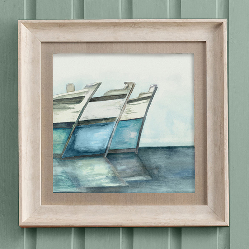 Voyage Maison Docked Framed Print in Birch