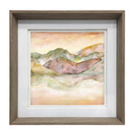 Voyage Maison Dorain Framed Print in Nut/Saffron