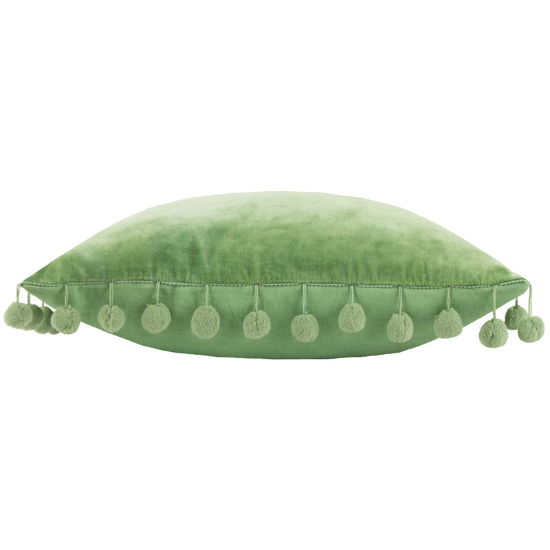 furn. Dora Square Cushion Cover in Leaf Green