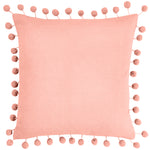 furn. Dora Square Cushion Cover in Pale Pink