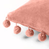 furn. Dora Square Cushion Cover in Pale Pink