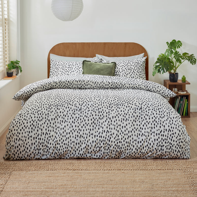 Spotted Multi Bedding - Dottie Printed Duvet Cover Set Multicolour furn.