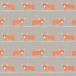 Voyage Maison Dougalf Printed Cotton Fabric in Sandstone