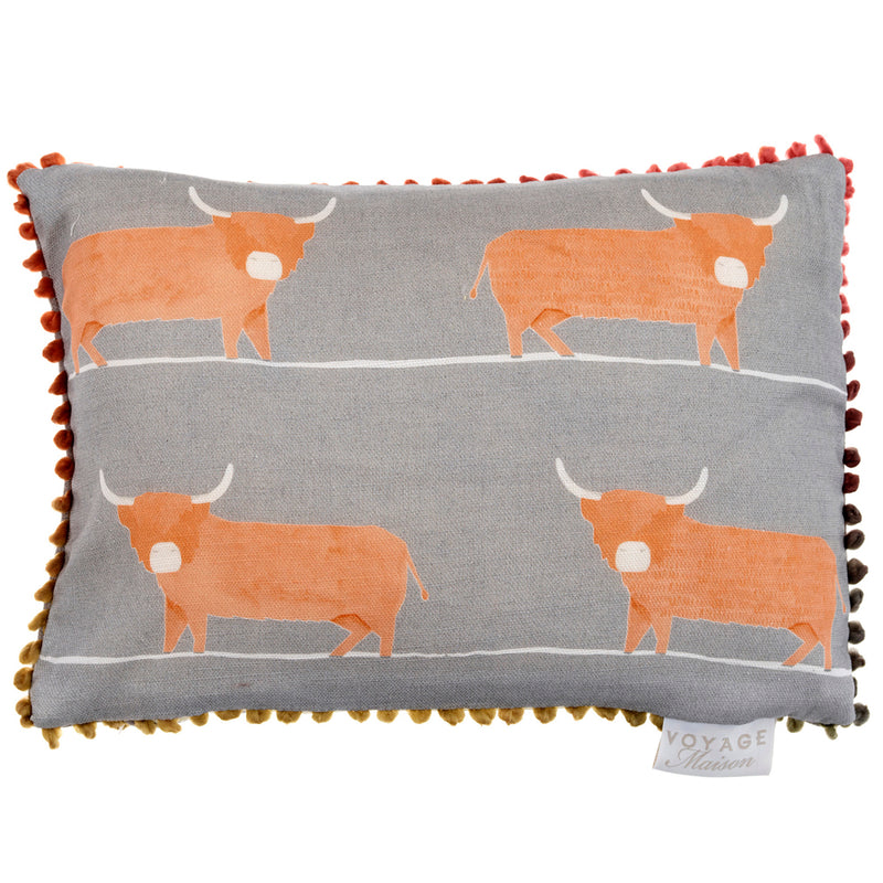 Voyage Maison Dougal Printed Cushion Cover in Granite