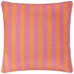 Striped Orange Cushions - Deck Stripe  Woven Outdoor Cushion Cover Orange/Pink furn.