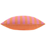 Striped Orange Cushions - Deck Stripe  Woven Outdoor Cushion Cover Orange/Pink furn.