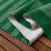 Striped Green Rugs - Deck Stripe Printed Indoor/Outdoor Outdoor Rug Green furn.