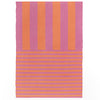 Striped Orange Rugs - Deck Stripe Printed Indoor/Outdoor Outdoor Rug Orange/Pink furn.