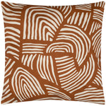 Abstract Red Cushions - Dunes Outdoor Cushion Cover Brick furn.