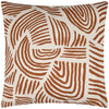 Abstract Red Cushions - Dunes Outdoor Cushion Cover Brick furn.
