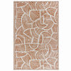 furn. Dunes 120x180cm Outdoor 100% Recycled Rug in Brick