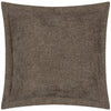 Plain Brown Cushions - Dune Chenille Cushion Cover Mole Yard