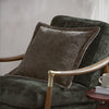 Plain Brown Cushions - Dune Chenille Cushion Cover Mole Yard