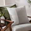 Plain Green Cushions - Dune Chenille Cushion Cover Moss Yard