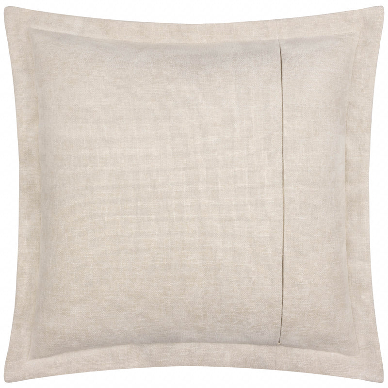 Plain Beige Cushions - Dune Chenille Cushion Cover Natural Yard