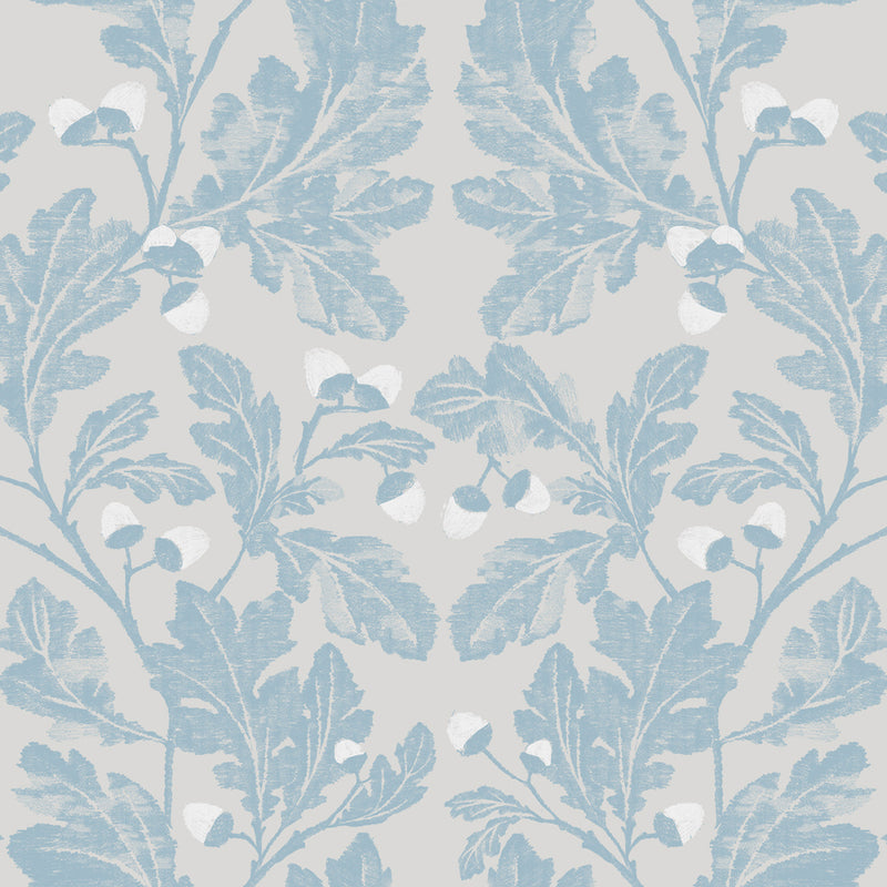 Voyage Maison Dunrobin 1.4m Wide Width Wallpaper in Duck Egg