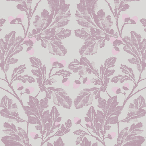 Voyage Maison Dunrobin 1.4m Wide Width Wallpaper in Mauve