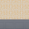 Voyage Maison Dunrobin 1.4m Wide Width Wallpaper in Mustard