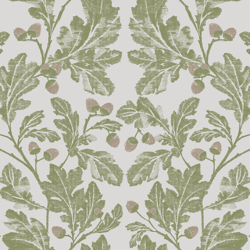 Voyage Maison Dunrobin 1.4m Wide Width Wallpaper in Olive