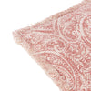 Damask Pink Cushions - Durelle Damask Fringed Cushion Cover Coral 1973