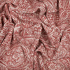 Durelle Printed Throw Coral