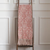 Durelle Printed Throw Coral