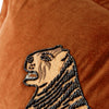 Voyage Maison Durga Embroidered Cushion Cover in Cinnamon