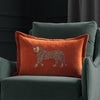 Voyage Maison Durga Embroidered Cushion Cover in Cinnamon