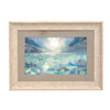 Floral Blue Wall Art - Dusky Isles  Framed Print Birch Voyage Maison